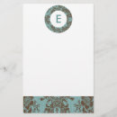 Search for brown damask Letter