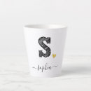Search for monogram letter s mugs Chic