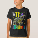 Search for birthday kids tshirts T rex