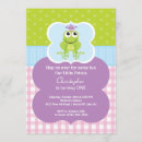 Search for frog prince invitations 1st
