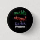 Search for funny teacher badges Cute