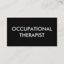 Search for occupational therapy business cards Modern