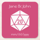 Search for tabletop coasters D20