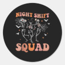 Search for night shift nurse stickers Halloween
