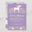 Search for enchanted unicorn invitations Cute