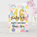 Search for 46th birthday cards For her
