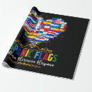 Search for heritages wrapping paper Latino pride