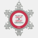 Search for great grandparents christmas tree decorations Nonna