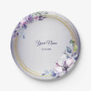 Search for floral wedding plates Modern