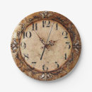 Search for clock paper plates Antique