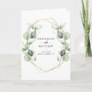 Search for eucalyptus wedding invitations Modern