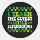 Search for leprechauns stickers Saint