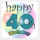 Search for 40 year anniversary stickers Forty