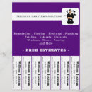 Search for electricians flyers Professional