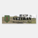 Search for big red one bumper stickers 1st