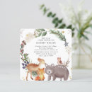 Search for animals square invitations For her