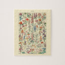 Search for wildflower puzzles Vintage