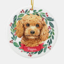 Search for poodle christmas tree decorations Pet