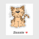 Search for cartoon cat design stickers Cute