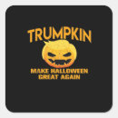 Search for donald trump parody stickers Halloween pumpkin