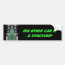 Search for spaceship bumper stickers Alien