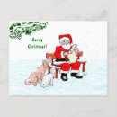 Search for dog christmas postcards Cat