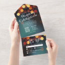 Search for bokeh wedding invitations String lights