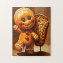 Search for gingerbread puzzles Cute
