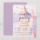 Search for cute sleepover invitations Unicorn