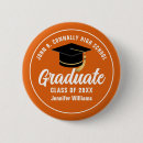 Search for orange and white badges Modern