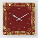 Search for art deco clocks Gold