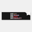 Search for transgender rights bumper stickers Gay
