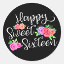 Search for happy sweet sixteen stickers Glam