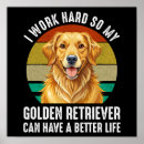 Search for funny golden retriever posters Humour