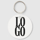 Search for your company logo key rings White