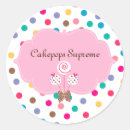 Search for cake pops stickers Girl