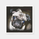 Search for cute pug napkins Adorable