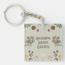 Search for vintage floral key rings Red
