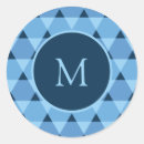 Search for blue triangle stickers Pattern