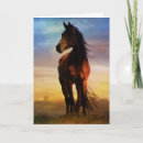 Search for equine silhouette cards Horse