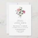 Search for pressed flower wedding invitations Classic