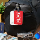 Search for nerdy luggage tags Chemistry