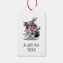 Search for alice in wonderland gift tags Rabbit