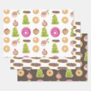 Search for christmas cake wrapping paper Dessert