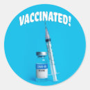 Search for vaccine shot stickers Pandemic