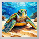 Search for water color painting posters Ocean
