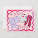 Search for slumber party invitations Pink and purple