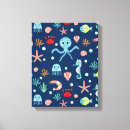Search for blue kid canvas prints Sea