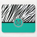 Search for monogram zebra pattern mouse mats Girly