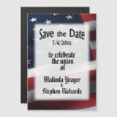 Search for american flag save the dates Usa